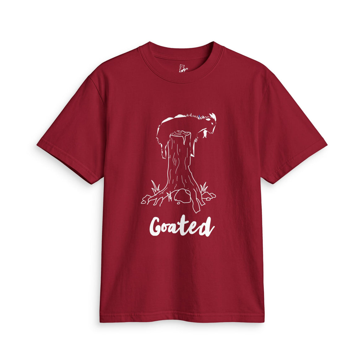 Goated Goat T-Shirt — Funny Goat Graphic Active Tee