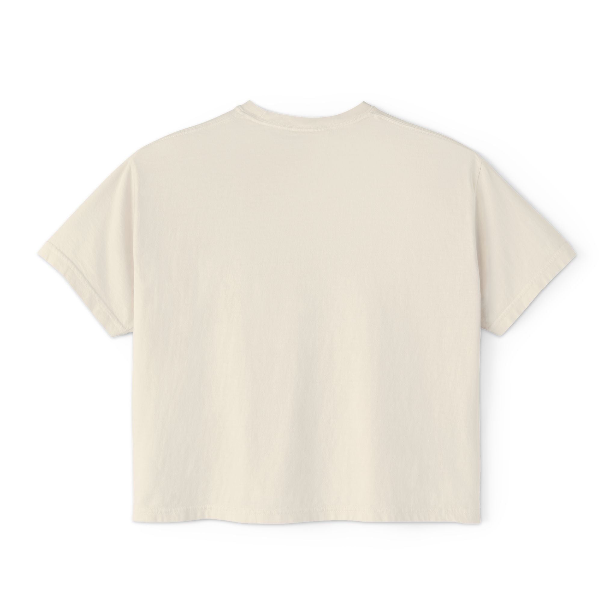 Women's Boxy Tee with Realistic Jumping Spider Graphic — Creepy-Cute Spider Art Tee