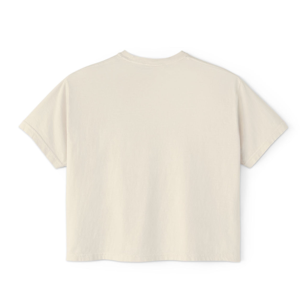 Women's Boxy Tee with Realistic Jumping Spider Graphic — Creepy-Cute Spider Art Tee