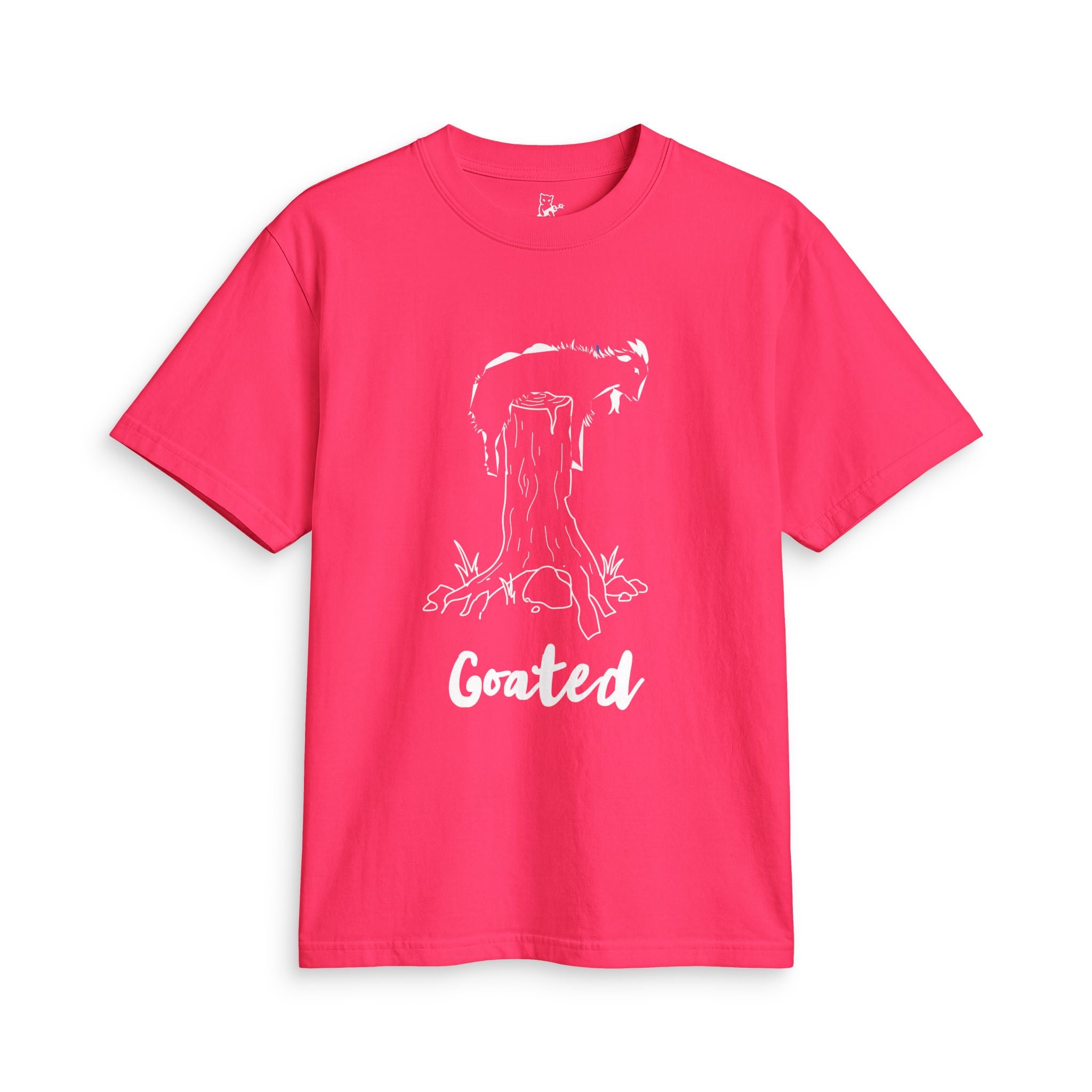 Goated Goat T-Shirt — Funny Goat Graphic Active Tee