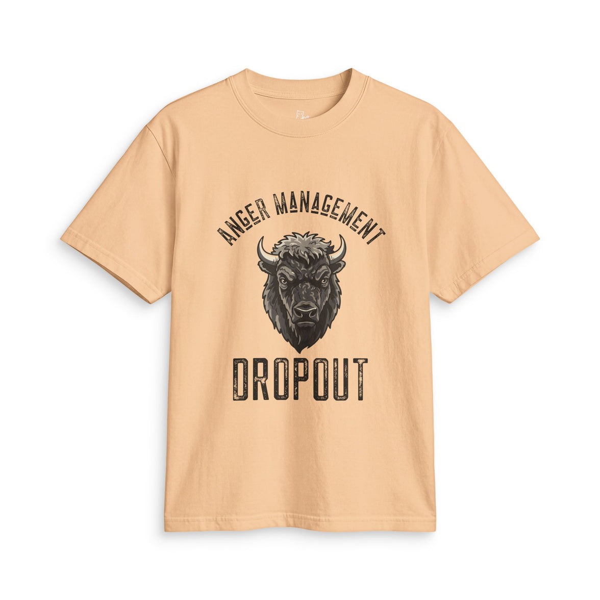 Anger Management Dropout T-Shirt — Bison Graphic Tee
